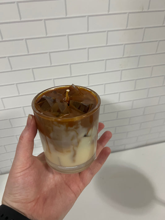 Caramel Macchiato Candle | Iced Coffee Soy Wax Candle